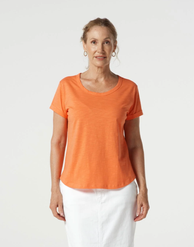 GC3313 Basic Tee Short Sleeve Sunset