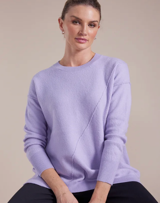 YTMW43522 Longline Wool Sweater