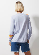 Load image into Gallery viewer, ZP6613 Sky Blue Curve Sweater
