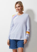 Load image into Gallery viewer, ZP6613 Sky Blue Curve Sweater
