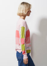 Load image into Gallery viewer, ZP6615 Petal Diagonal Stripe Sweater
