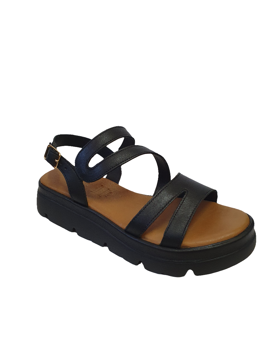 Carolina Black Sandal