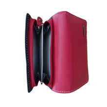 Load image into Gallery viewer, 21-08 Red Multi Tri Fold Wallet
