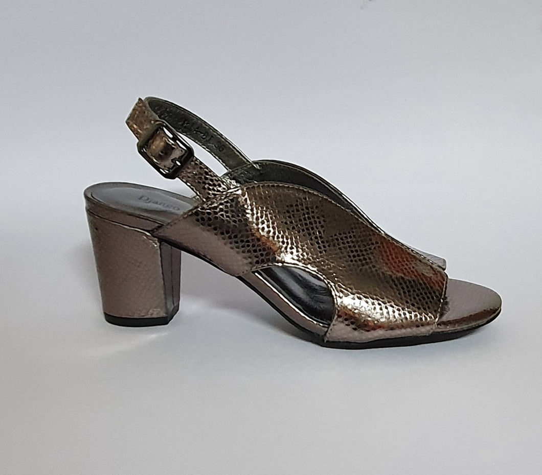 Cilla Pewter Heel