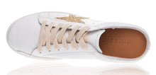 Load image into Gallery viewer, Absent White/Gold Sneaker SIZE 40 ONLY
