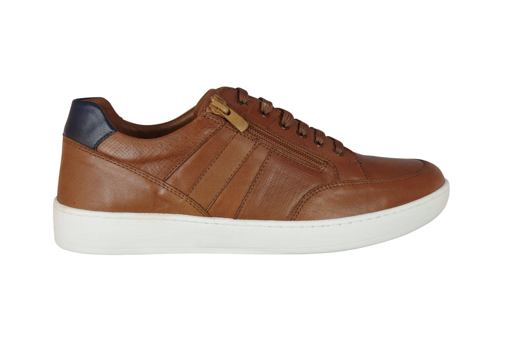 Finn Tan Leather Sneaker