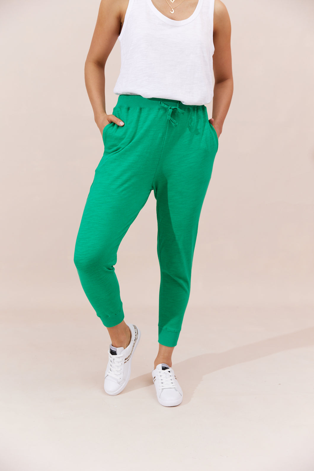 Sorrento Lounge Pants - Green SIZE 10 ONLY