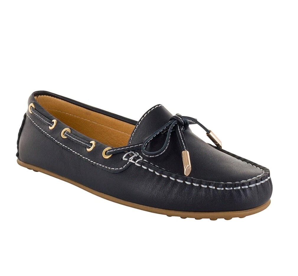 Connie Navy Loafer