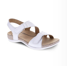 Load image into Gallery viewer, Aria White Sandal
