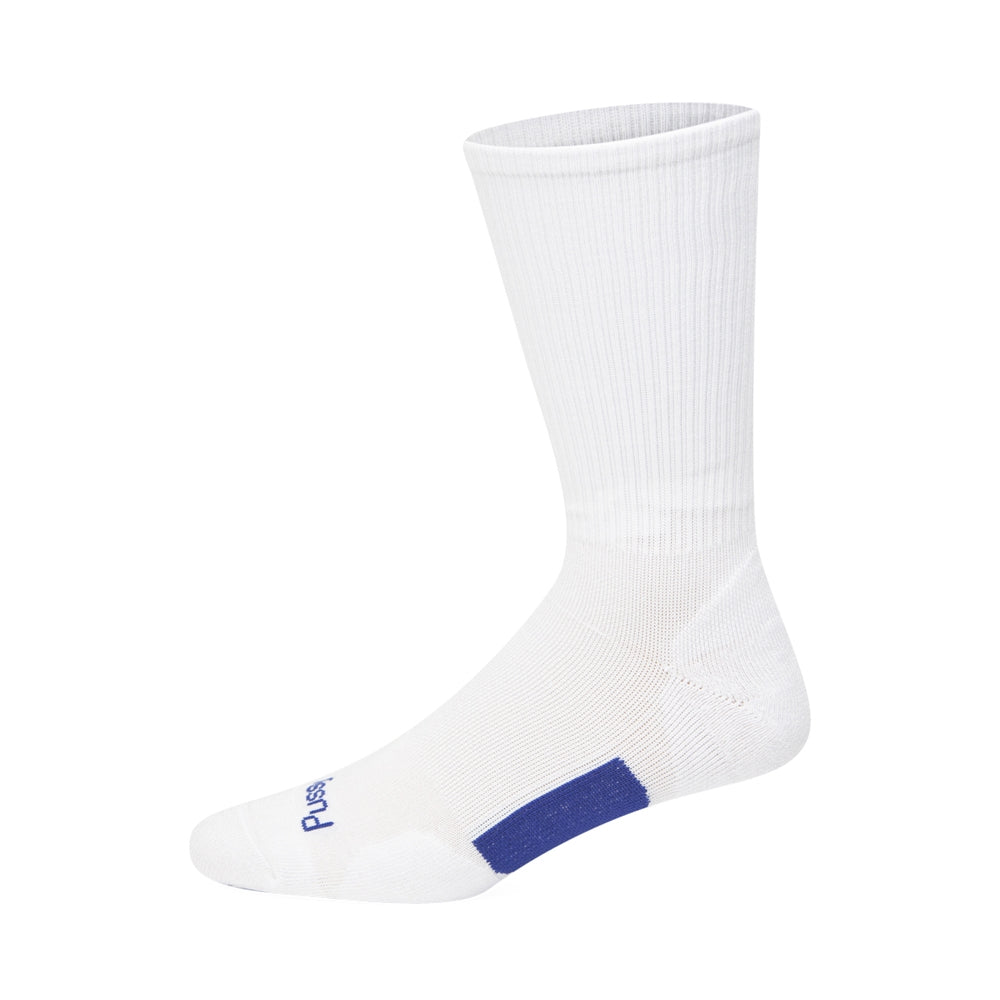 Bamboo Sport Men's Comfort Sock White 3pk